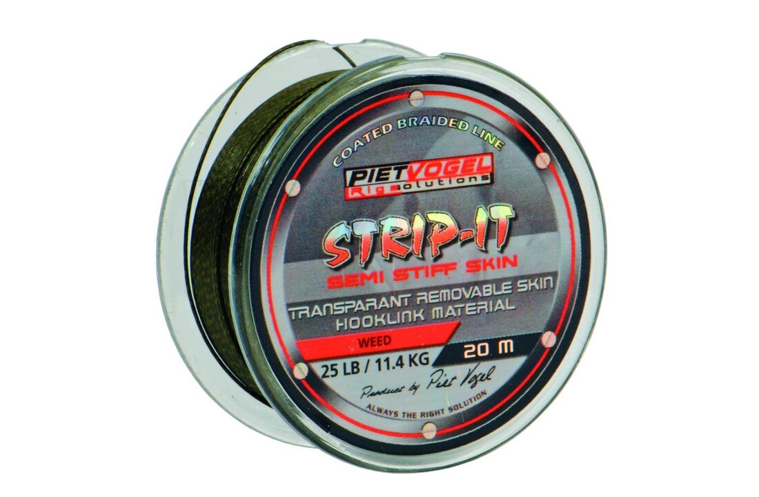 RIG SOLUTIONS STRIP-IT SEMI STIFF SKIN 25 LB OLIVE GREEN 20M