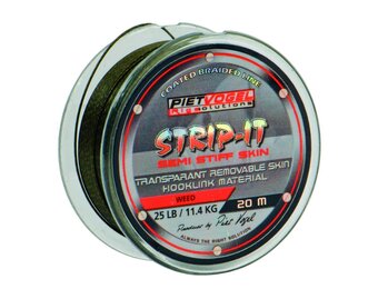 RIG SOLUTIONS STRIP-IT SEMI STIFF SKIN 25 LB OLIVE GREEN 20M