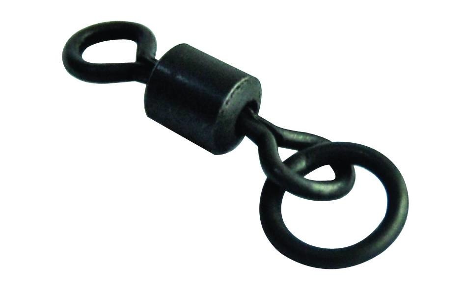 RIG SOLUTIONS RING SWIVEL BLACK #8 P/10