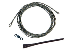 RIG SOLUTIONS FREE-FALL 1.4M DOUBLE LOOP WITH SPARE SHOKKA SLEEVE AND SWIVEL