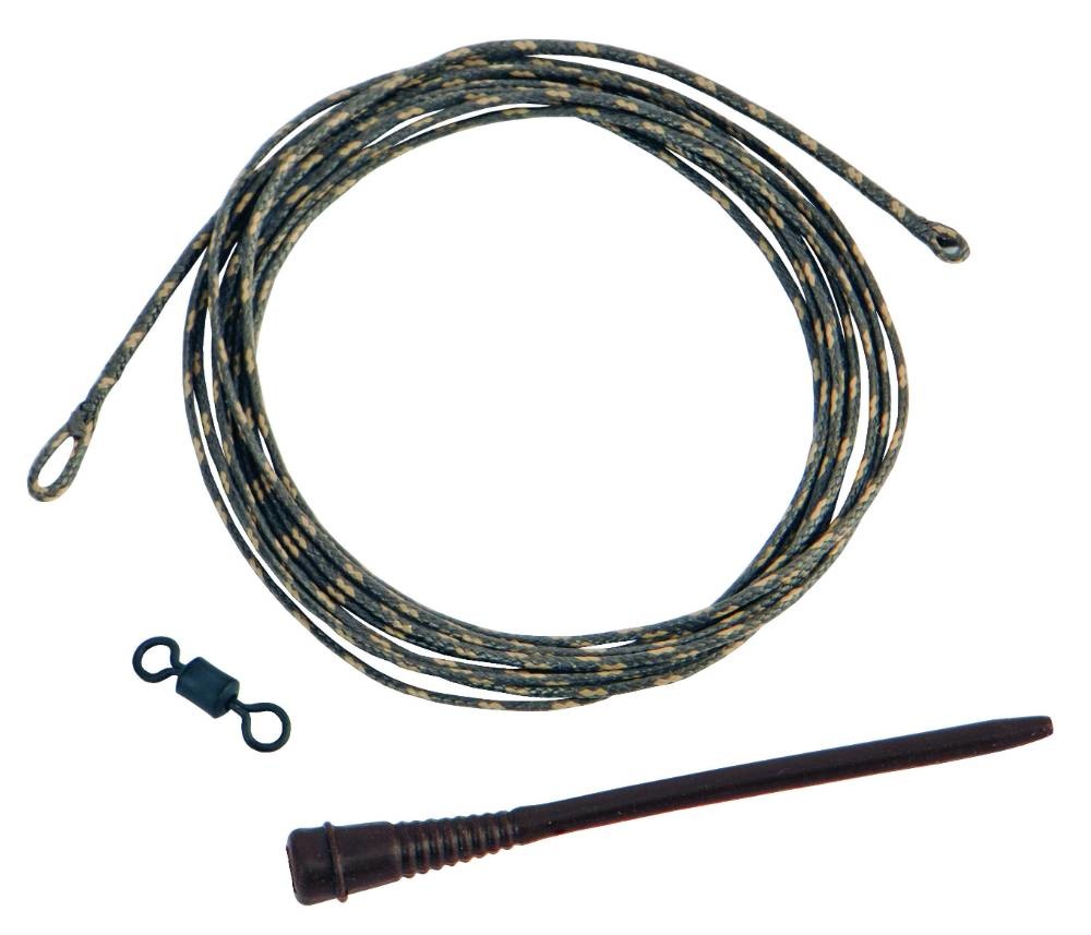 RIG SOLUTIONS FREE-FALL 1.4M DOUBLE LOOP WITH SPARE SHOKKA SLEEVE AND SWIVEL