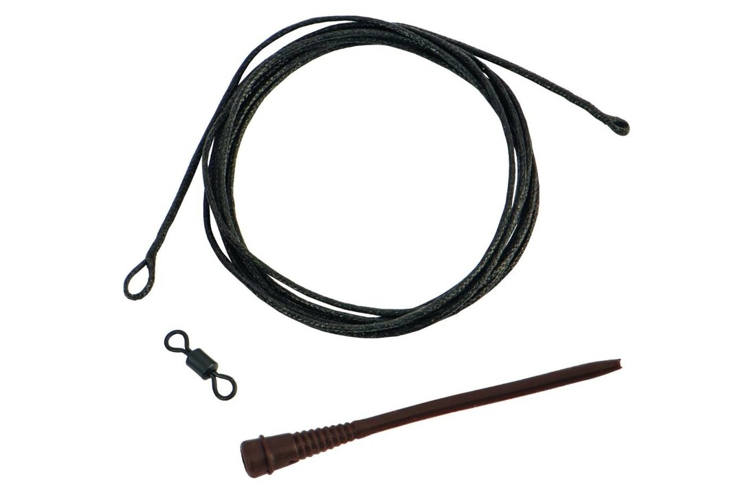 RIG SOLUTIONS FREE-FALL 1.4M DOUBLE LOOP WITH SPARE SHOKKA SLEEVE AND SWIVEL