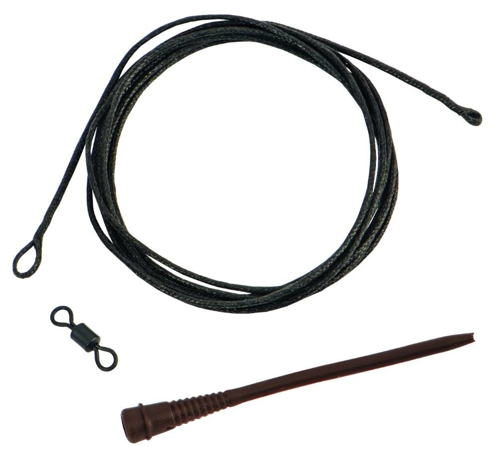 RIG SOLUTIONS FREE-FALL 1.4M DOUBLE LOOP WITH SPARE SHOKKA SLEEVE AND SWIVEL