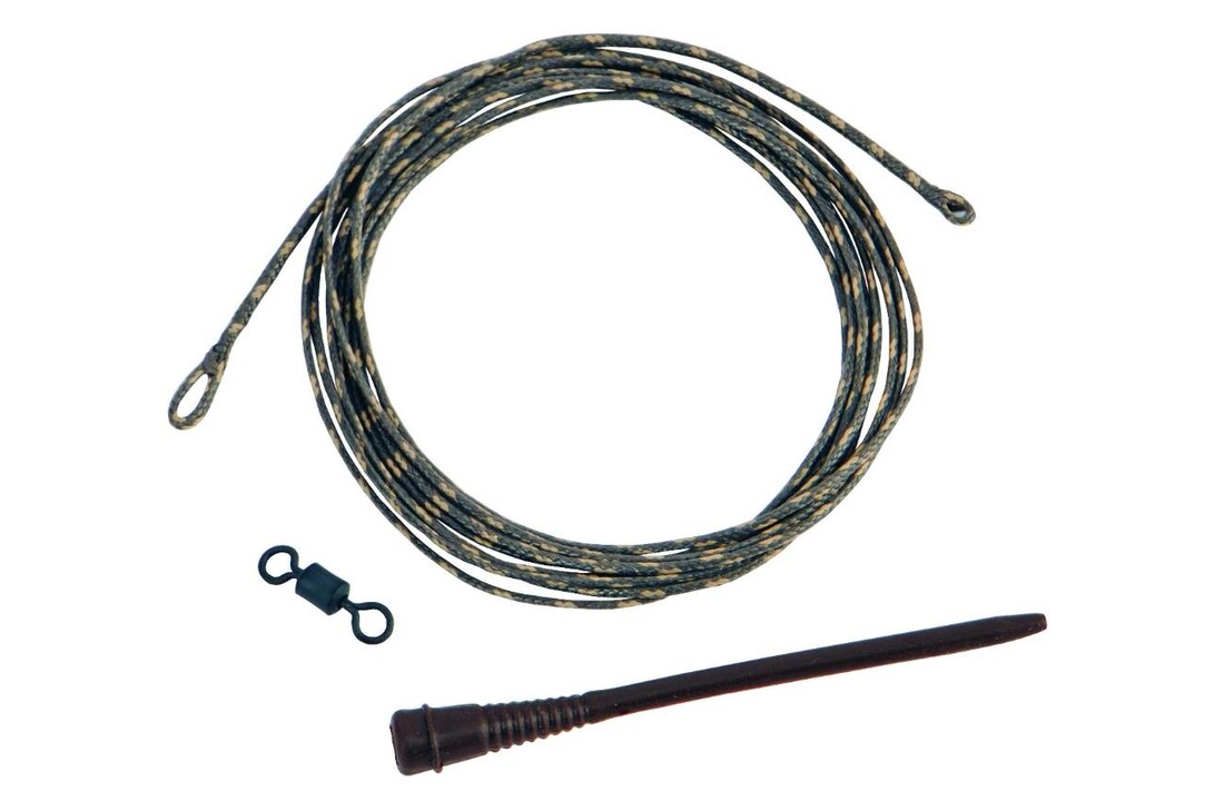 RIG SOLUTIONS FREE-FALL 1.4M DOUBLE LOOP WITH SPARE SHOKKA SLEEVE AND SWIVEL