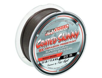 RIG SOLUTIONS COATED SKINNY SEMI STIFF SKIN 25 LB DARK GREY 20M