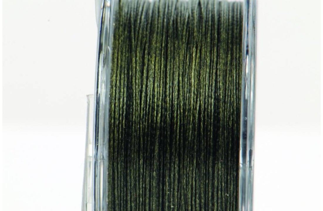 RIG SOLUTIONS SKINNY SUPERNATURAL HOOKLINK MATERIAL 25 LB OLIVE GREEN 20M