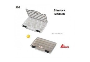 SLIMLOCK LARGE LAAG MODEL TACKLE-BOX 28 X 19 X 3CM