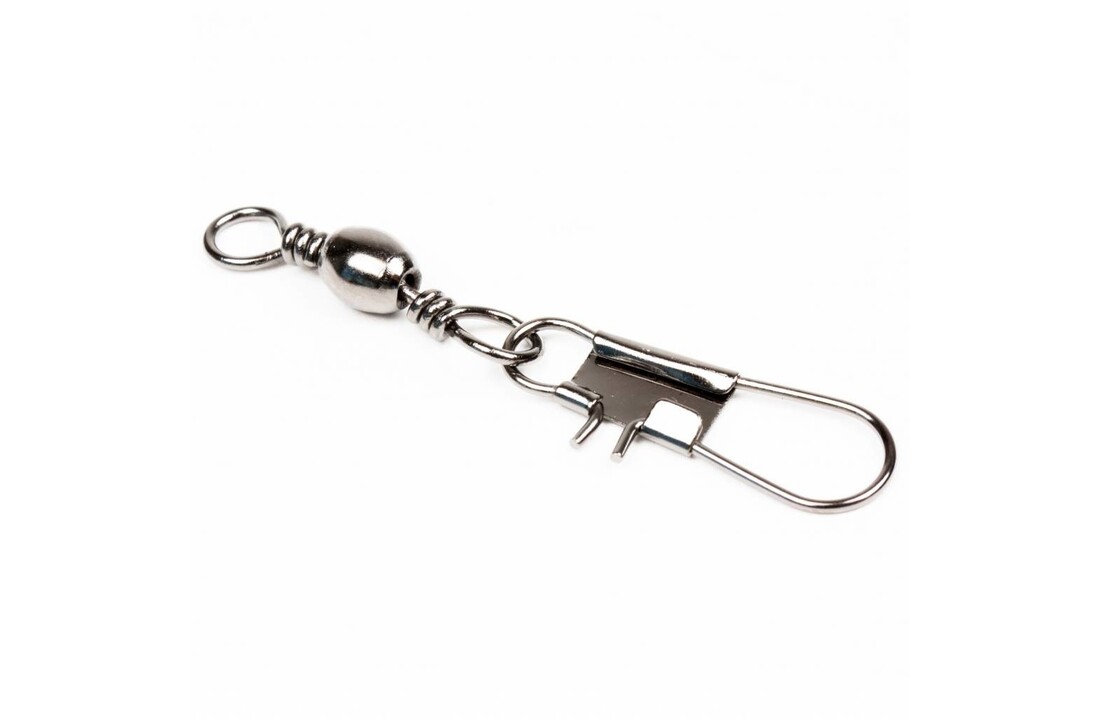 BARREL SWIVELS MET INTERLOCK SNAP #1/0 P/10
