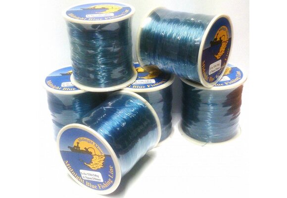 NYLON 1/4 LB BLAUW 0.30MM