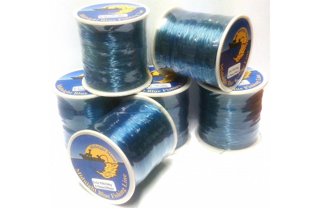 NYLON 1/4 LB BLAUW 0.30MM