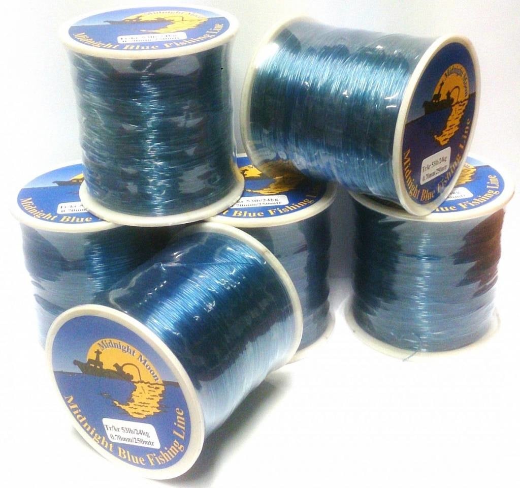 NYLON 1/4 LB BLAUW 0.30MM