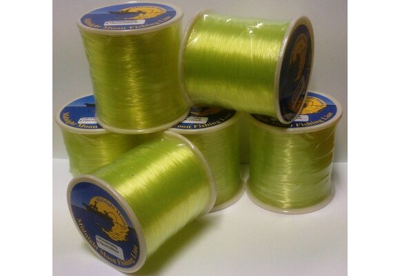 NYLON 1/4 LB GEEL 0.30MM