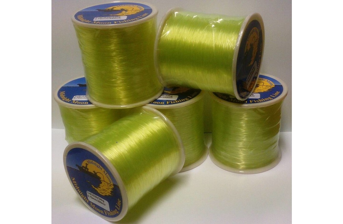 NYLON 1/4 LB GEEL 0.30MM