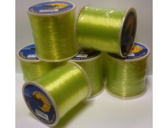 NYLON 1/4 LB GEEL 0.30MM