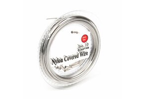 NYLON COVERED WIRE 20 LB 10M + SLEEVES