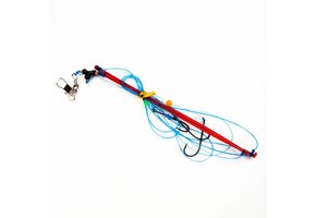 PLATVIS ONDERLIJN 2 X 15 CM KUNSTSTOF AFHOUDER + SWIVELTEE #1