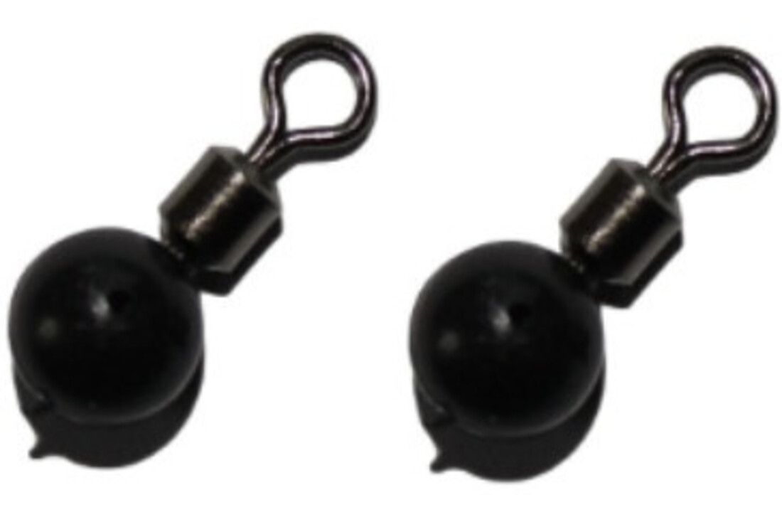 SWIVELBEAD ROND 8MM ROLLINGSWIVEL 70 LB P/10