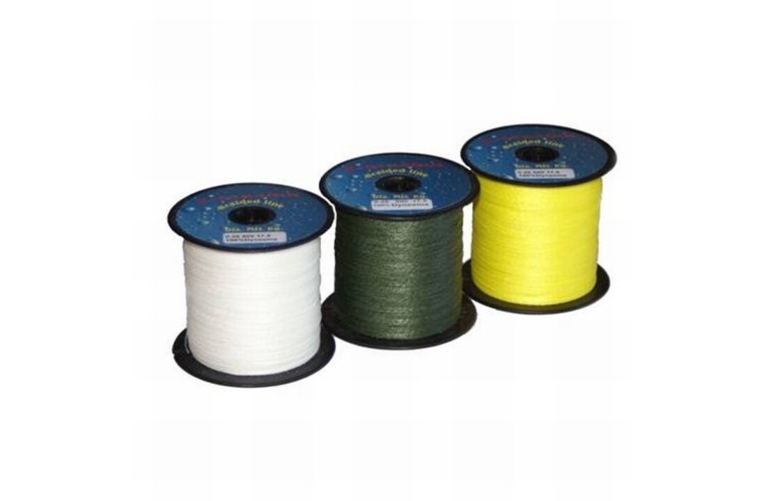 X-TENSION DYNEEMA 0.25MM GEEL