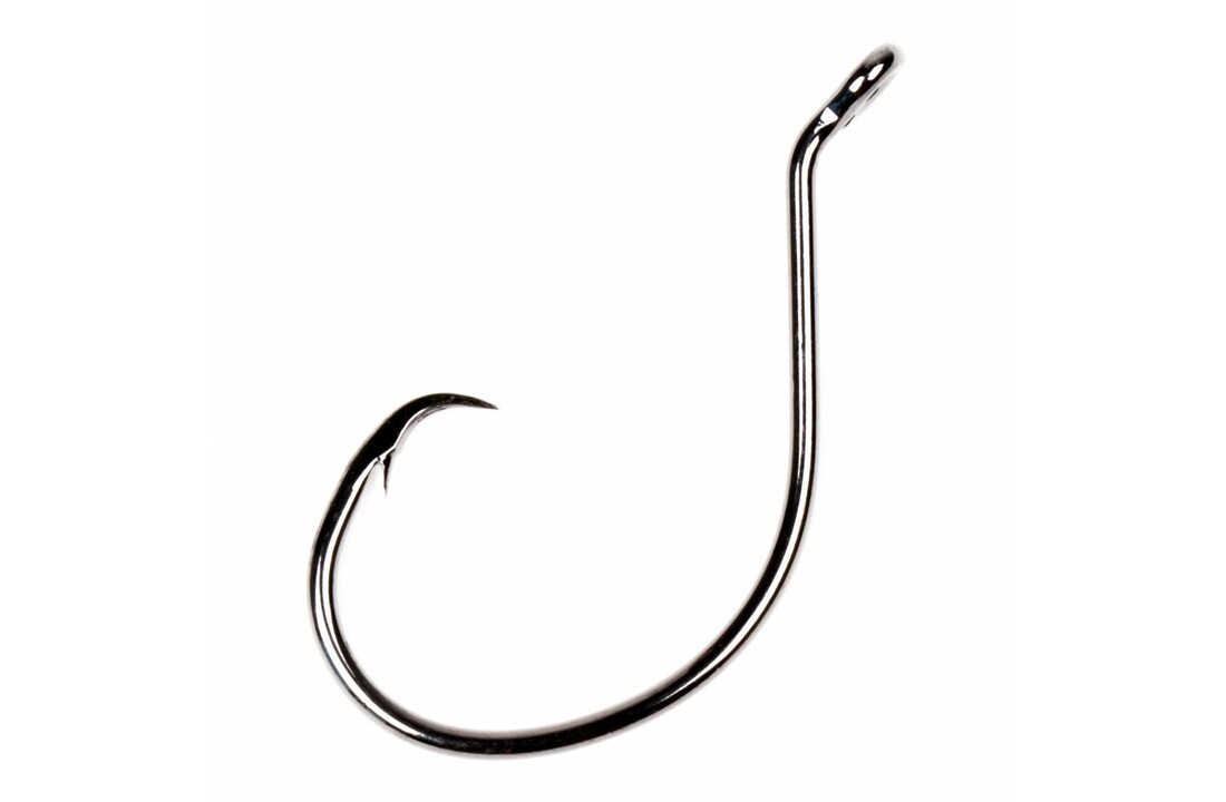 NIGHTHAWK CIRCLE HOOK BLACK #1/0 P/10