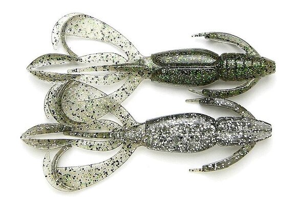 CRAZY FLAPPER 7 CM 2.8" SILVER FLASH CRAW