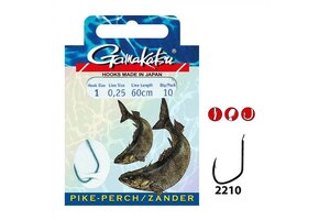 GAMAKATSU HOOK BKS-2210S PIKE PERCH 60CM