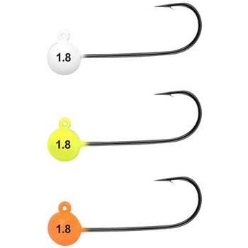 FREESTYLE TUNGSTEN MICRO JIG HEAD JIG29 #2 GLOW PACK 3.5 GRAM P/3