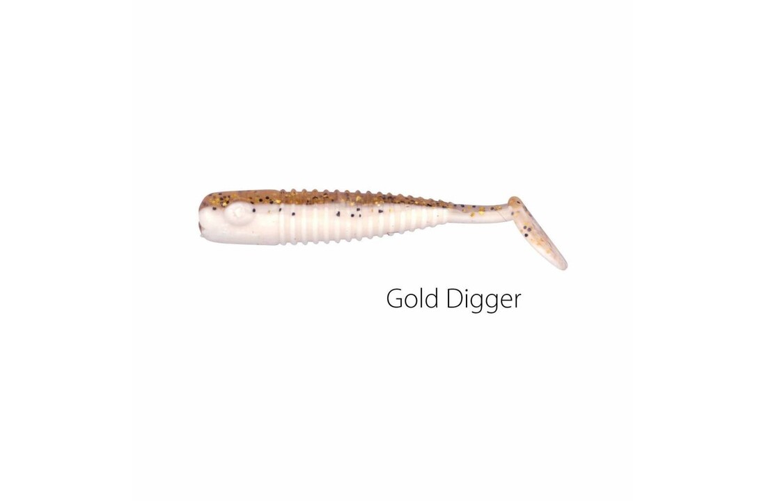 FS UP SLUG SHADS 37MM GOLD DIGGER P/8