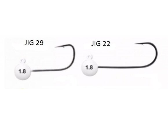 FREESTYLE MICRO JIG HEAD JIG29 #2 GLOW WHITE P/4