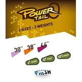 POWERTAIL 38MM X-FAST 10 GRAM SILVER SARDINE