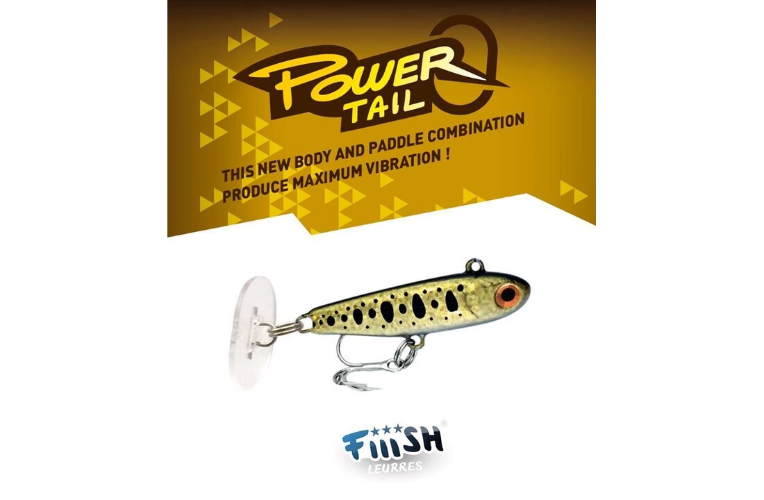 POWERTAIL 30MM SLOW 2.4 GRAM NATURAL TROUT