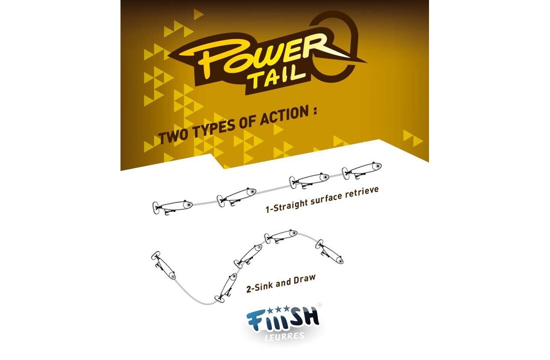 POWERTAIL 30MM SLOW 2.4 GRAM NATURAL TROUT