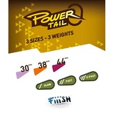 POWERTAIL 30MM SLOW 2.4 GRAM NATURAL TROUT
