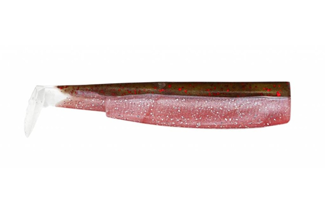 BLACK MINNOW 70 4 LURES BODIES PINK