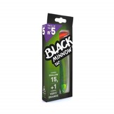 BLACK MINNOW COMBO SHALLOW 6 GRAM GREEN/ORANGE + ORANGE/YELLOW BODY