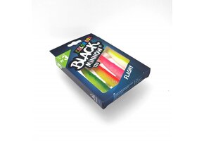 BLACK MINNOW 120 COLOR BOX FLASHY 4 BODIES GREEN/ORANGE - ORANGE/YELLOW - YELLOW FLUO - PINK FLUO