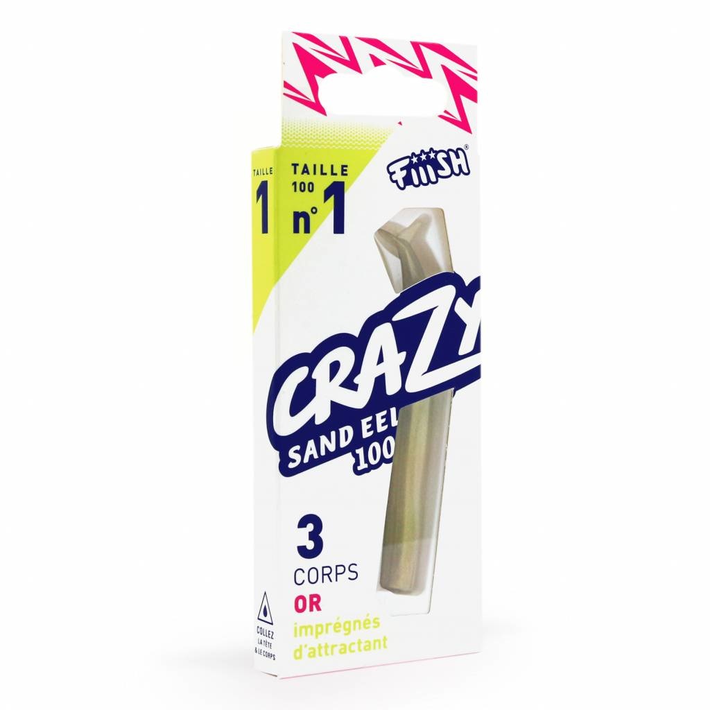 CRAZY SAND EEL 3 BODIES GOLD