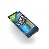 BLACK MINNOW 70 4 LURES BODIES GLITTERED KAKI