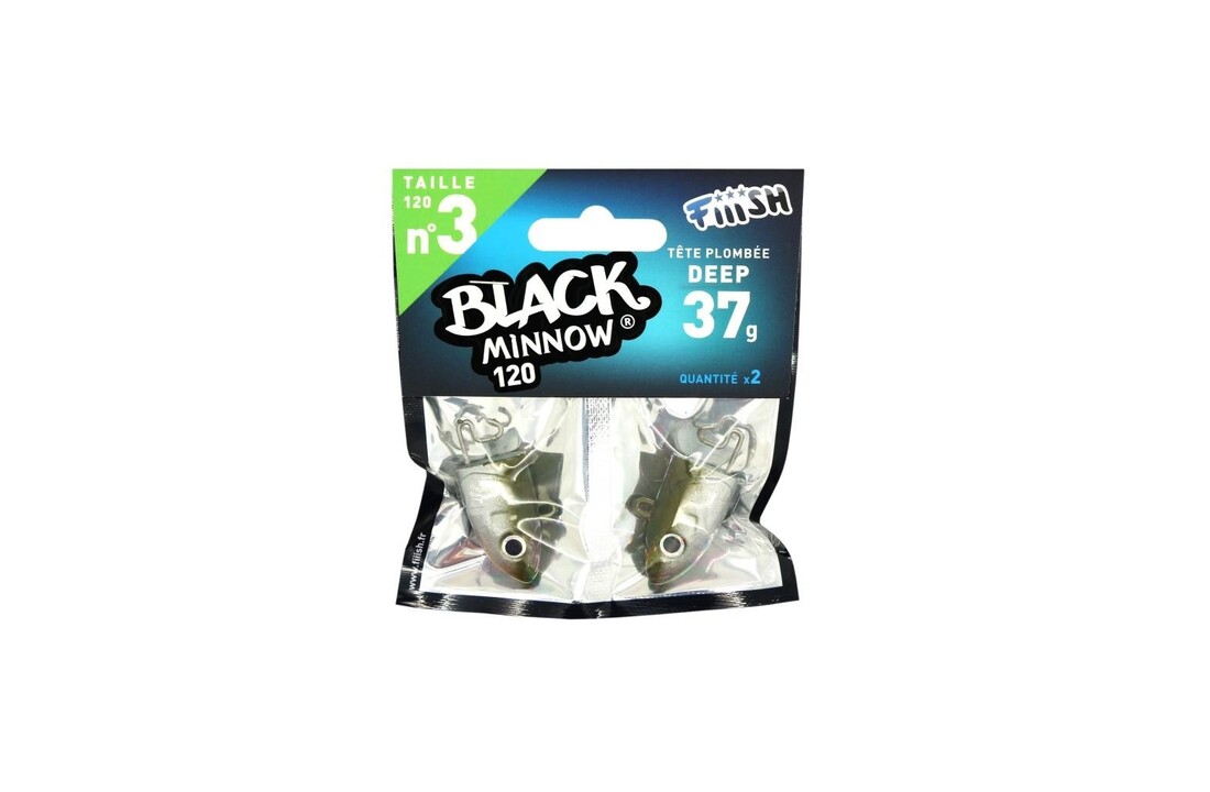 BLACK MINNOW 140 JIGHEAD KAKI DEEP 60 GRAM