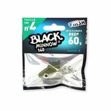 BLACK MINNOW 140 JIGHEAD KAKI DEEP 60 GRAM