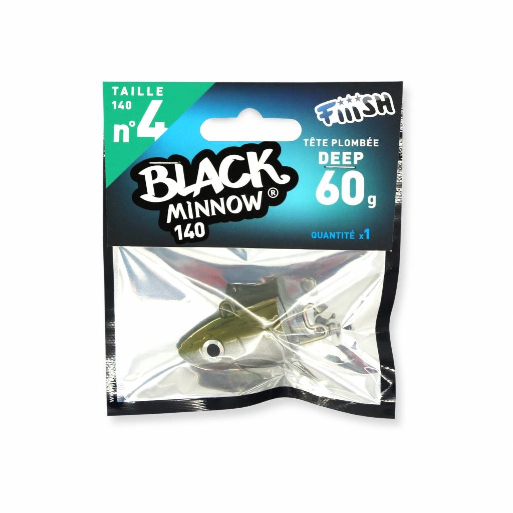 BLACK MINNOW 140 JIGHEAD KAKI DEEP 60 GRAM