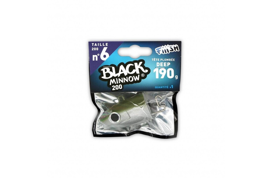 BLACK MINNOW 140 JIGHEAD KAKI DEEP 60 GRAM