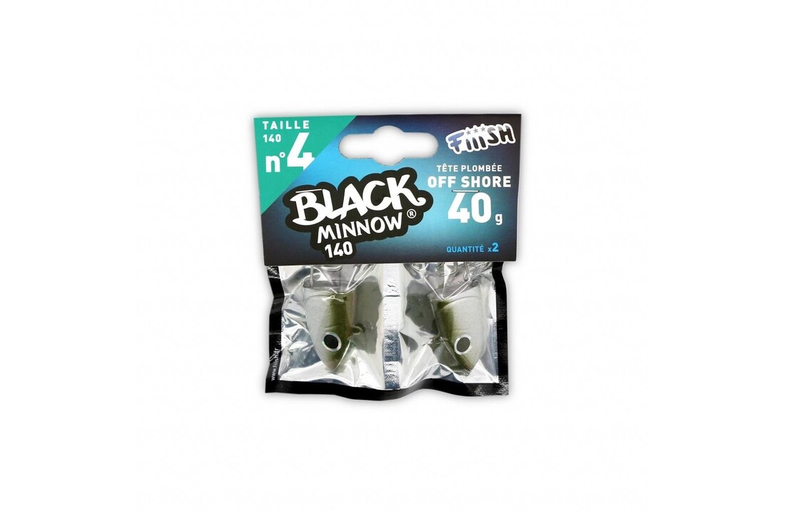 BLACK MINNOW 70 JIGHEAD KAKI OFF SHORE 6 GRAM