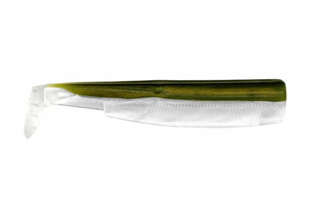 BLACK MINNOW 70 4 LURES BODIES KAKI