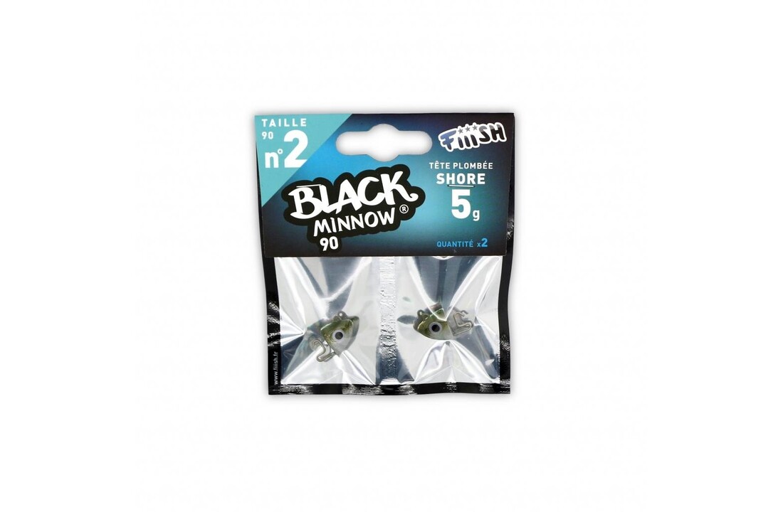 BLACK MINNOW 70 JIGHEAD KAKI SHORE 3 GRAM P/2