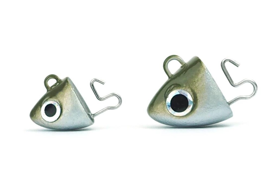 BLACK MINNOW 90 JIGHEAD SEARCH 8 GRAM KAKI P/2