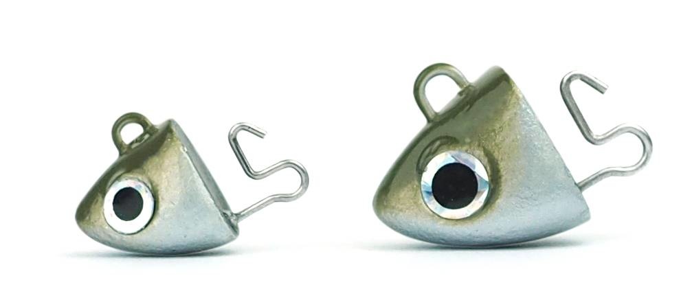 BLACK MINNOW 90 JIGHEAD SEARCH 8 GRAM KAKI P/2