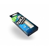 BLACK MINNOW 90 3 LURES BODIES WHITE