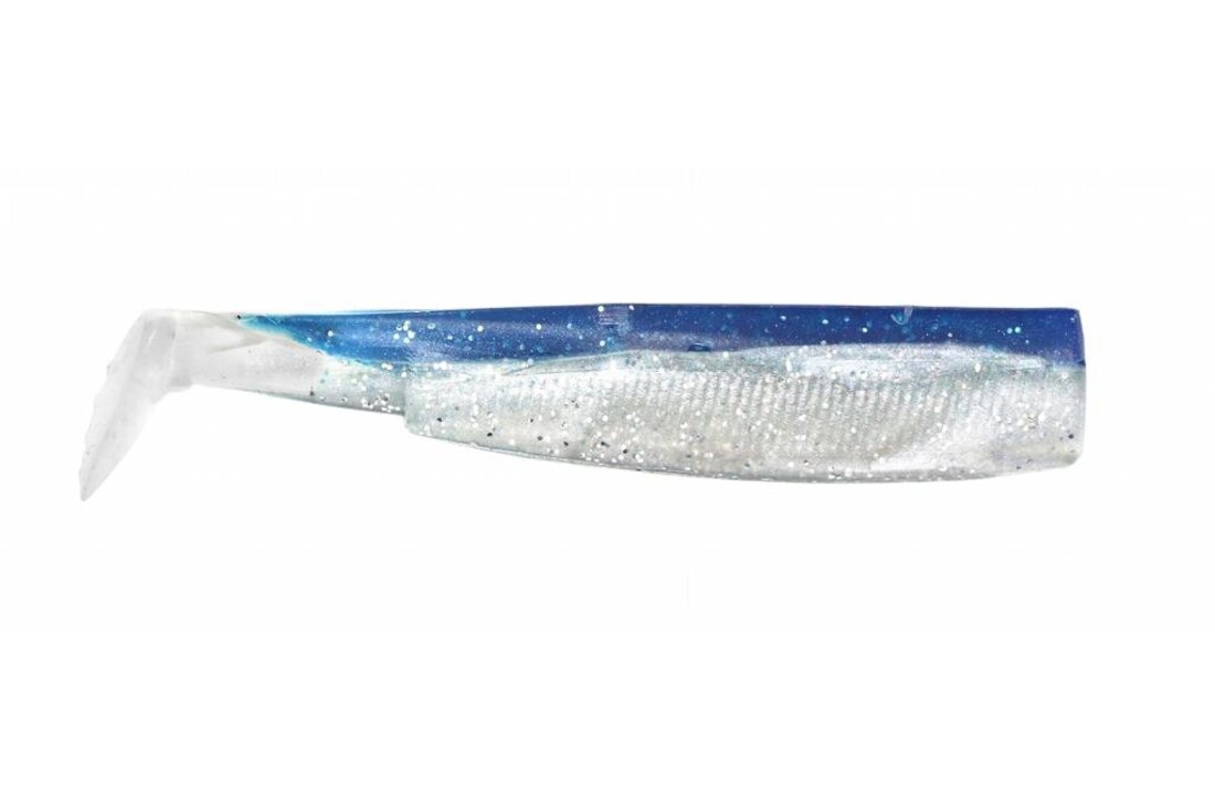 BLACK MINNOW 90 3 LURES BODIES BLUE
