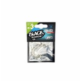 BLACK MINNOW 70 4 HOOKS KROG PREMIUM BY VMC