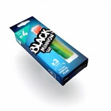 BLACK MINNOW 90 3 BODIES GREEN/ORANGE